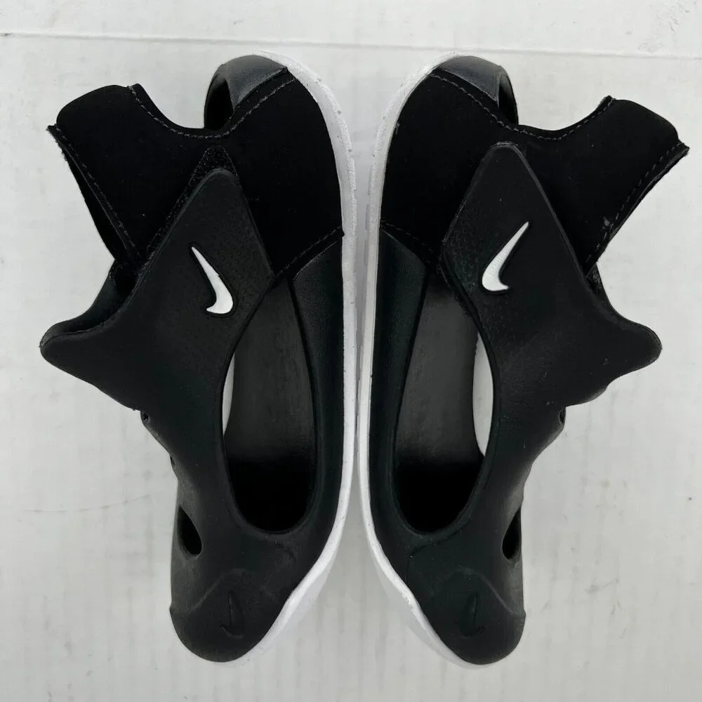 Nike Unisex  DH9462-001 Black Sunray Protect 3 Rubber Snap Size 10C Sandals